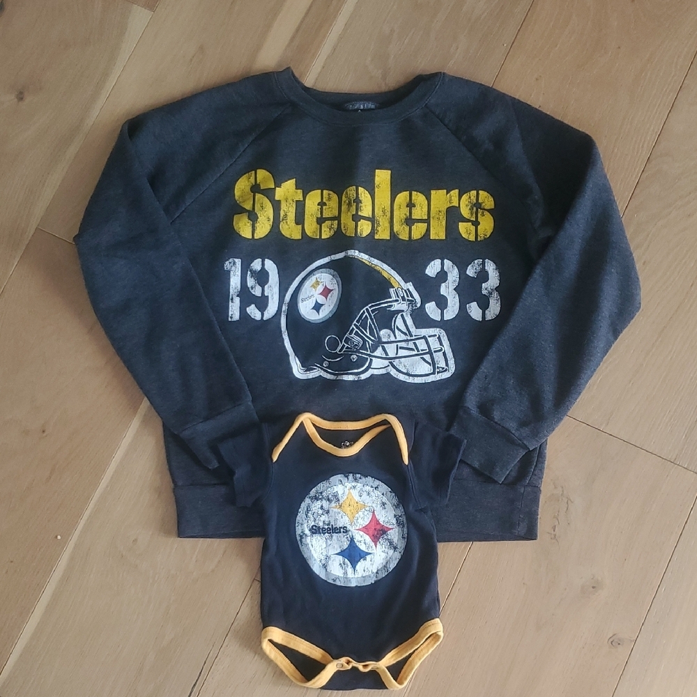 Steelers Mom And Baby Set